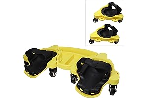 HKTE Rolling Knee Pads with Tools Tray: Revolutionizing Floor Install with Precision and Effortless Mobility