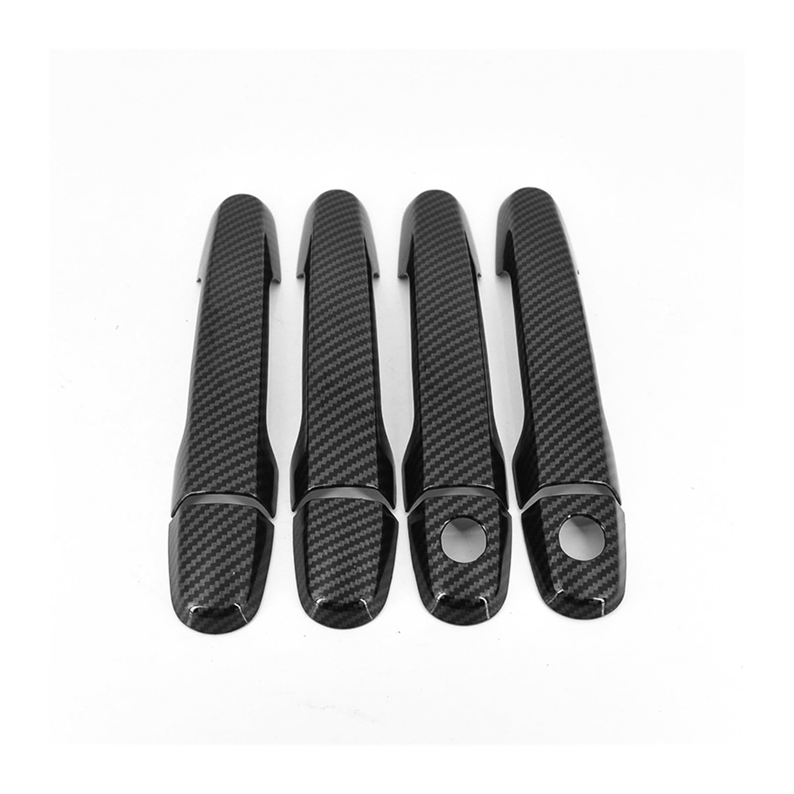 Drezzo Car Exterior Door Handle Car Door Handle Cover Bowl Trim for Toyota for Corolla 2007-2013 E140 E-150(2 Keyhole 2)