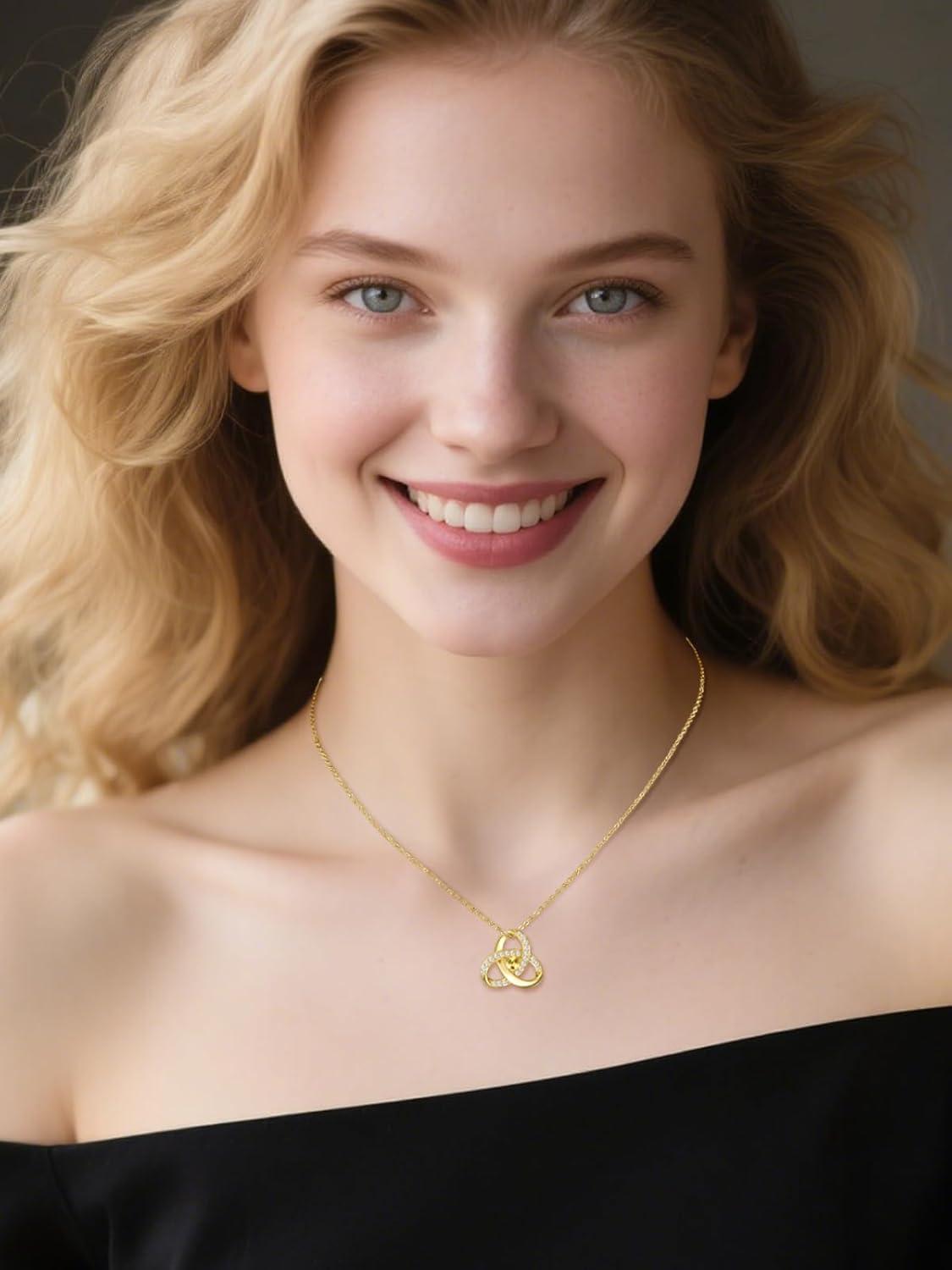 Infinity Pendant Necklace for Women S925 Sterling Silver Infinity Love Birthday Gifts for Women 18"+2" - Image 4