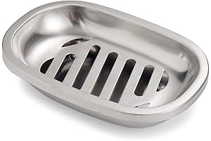 IMEEA Brushed Nickel Soap Dish - A Sleek and Durable Addition to Your Bathroom