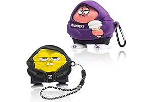 2-Pack Airpods Pro Case with Adorable Anime Characters