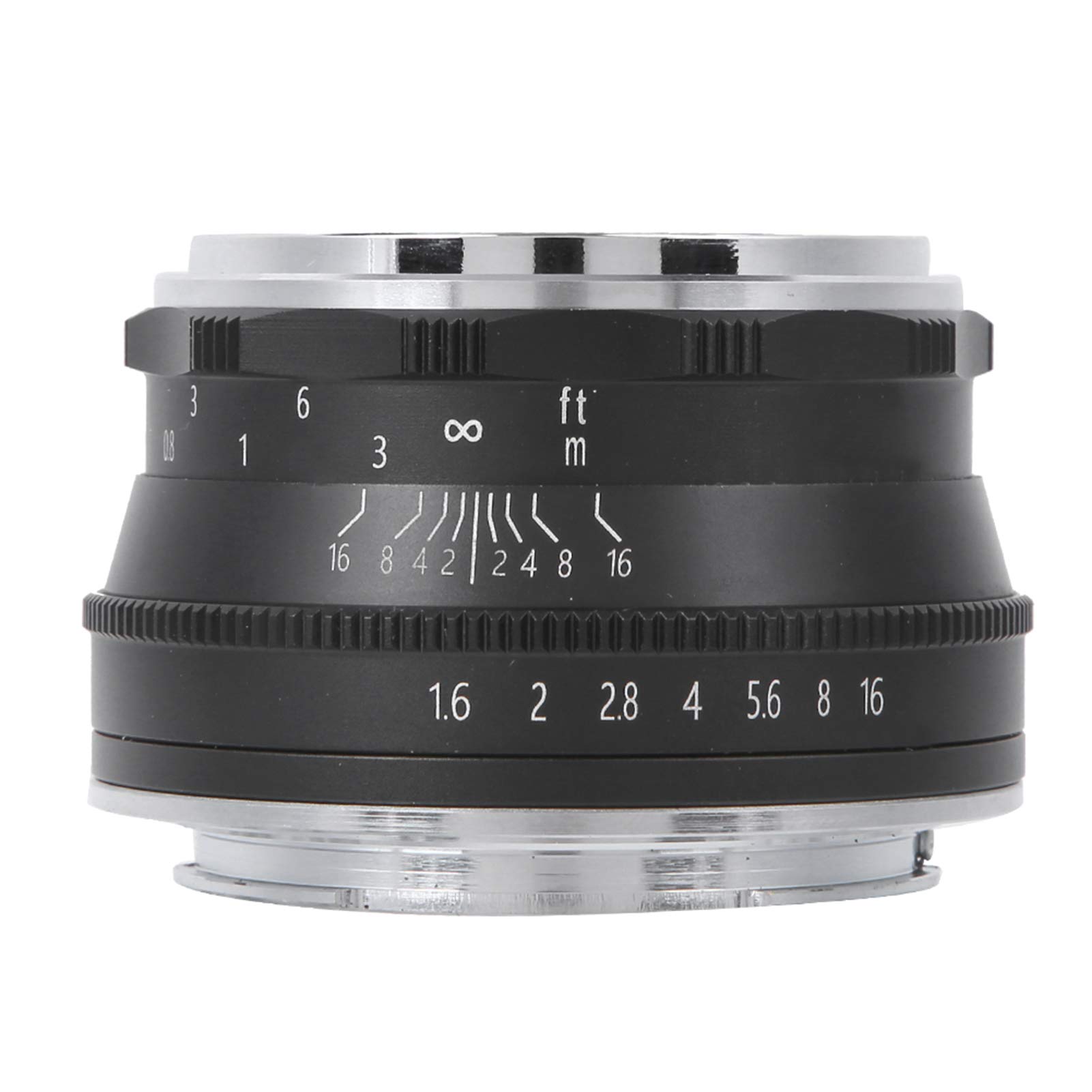Objectif 35mm F1.8, Objectif Mise au Point Manuelle Demi-Cadre à Grande Ouverture pour Z7 Z6 Z50 Appareil Photo à Monture Z (Noir)