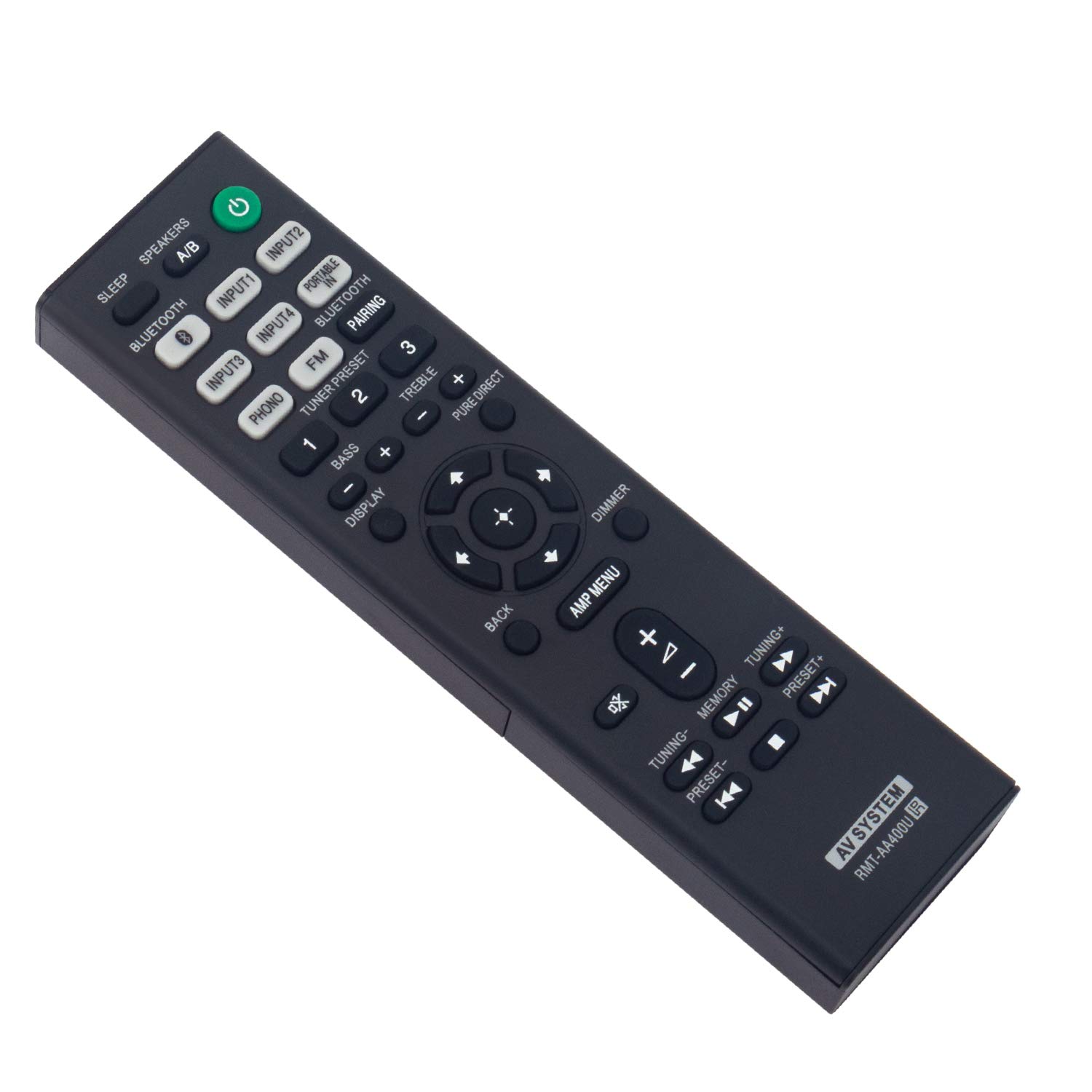 Amazon | RMT-AA400U 交換用リモコン ソニーステレオレシーバー STR 