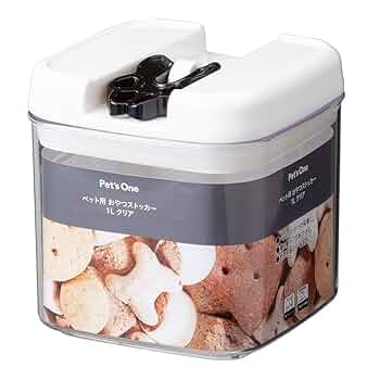 スワロフスキークリスタル使用　フードボックス　犬　ペット　フード　収納　多機能 Amazon.co.jp: スワロフスキークリスタル使用 フードボックス 犬