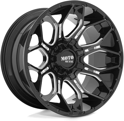 Moto Metal MO808 20X9 6X135/5.5 G-BLK MILL 00MM - MO80829067300