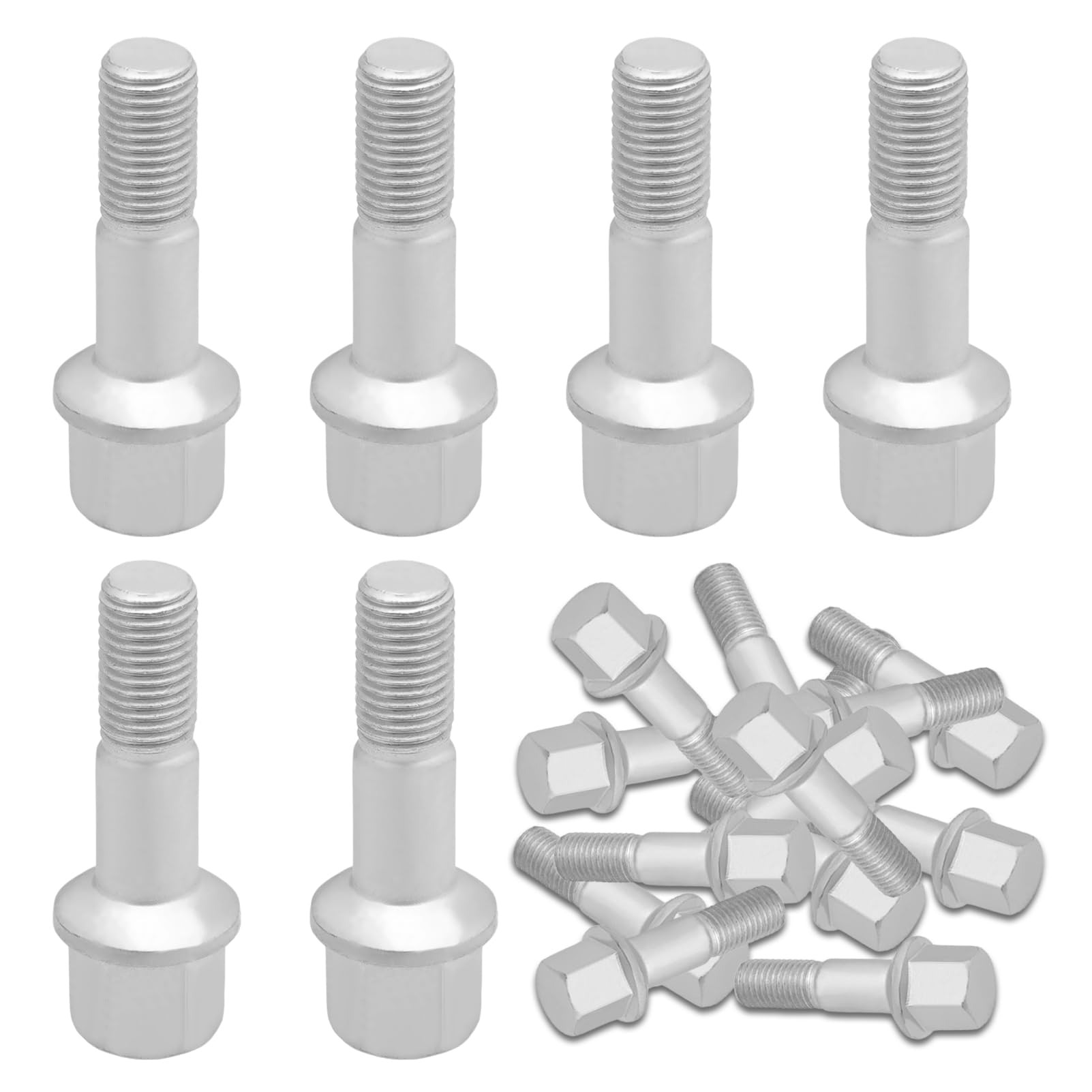 20 x Boulons de Roue pour für A-Klasse W168 C-Klasse W202/W203 E-Klasse W124/ W210 CLK SL R129 SLK R171 Vaneo 414 1982-2011 Boulons 0009904807 A0009904807