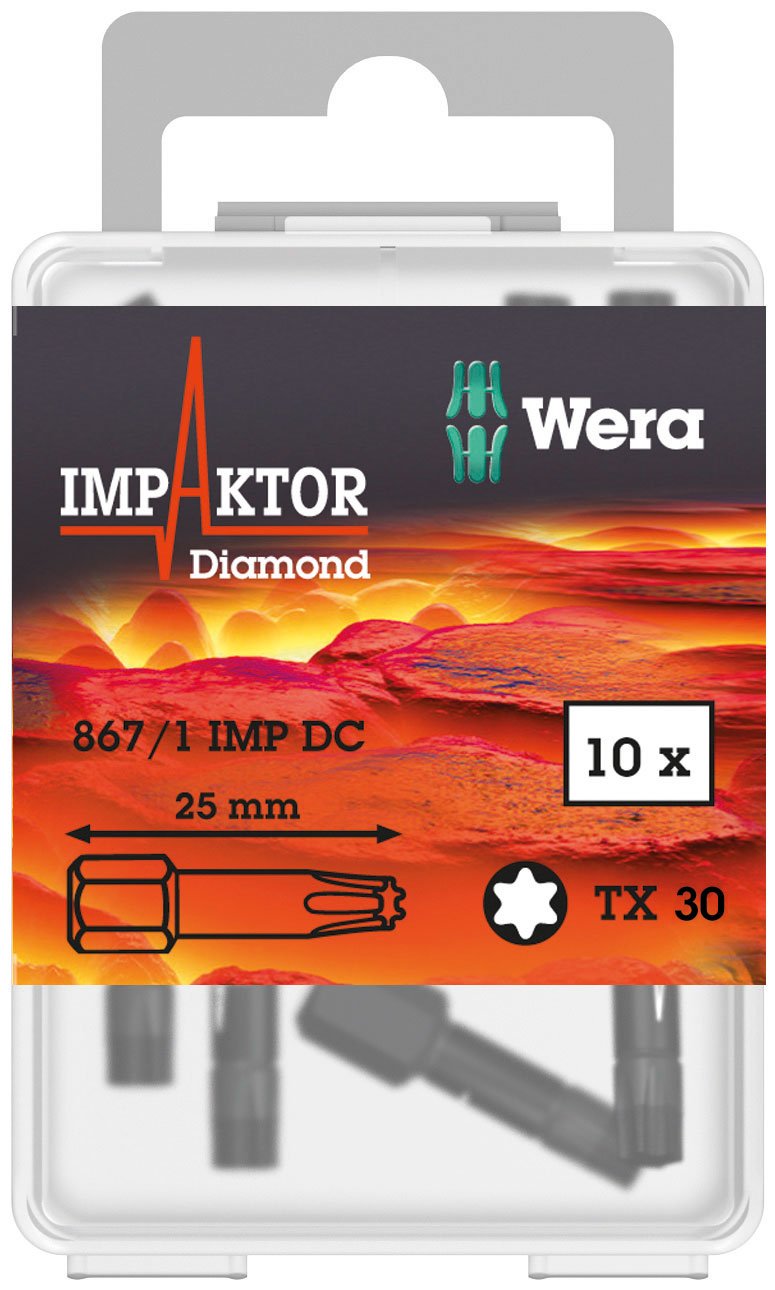 Wera WER057626 bity i uchwyty, czarne