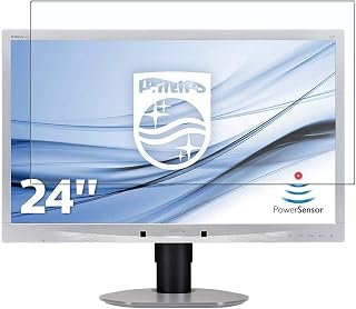 Puccy 2 Pack Anti Blue Light Screen Protector Film, compatible with PHILIPS 241B / 241B4LPYCB / 241B4LPYCS/00 24" Display Monitor TPU Guard （ Not Tempered Glass Protectors ）