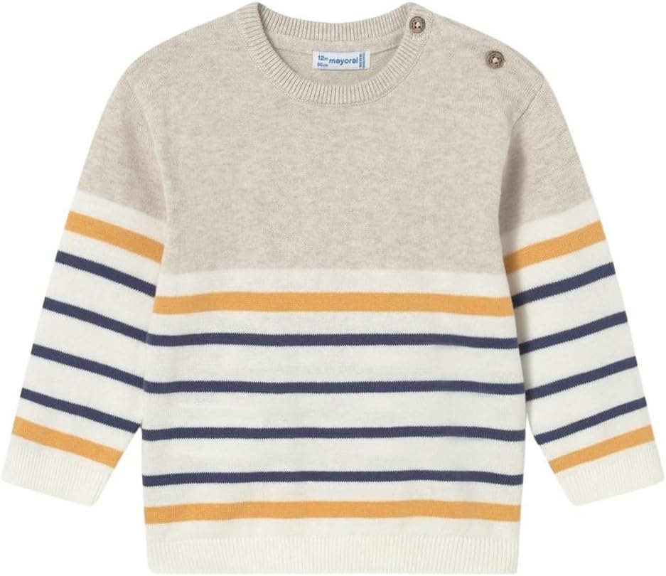 Mayoral Block Jumper for Baby-Boys Oat vig