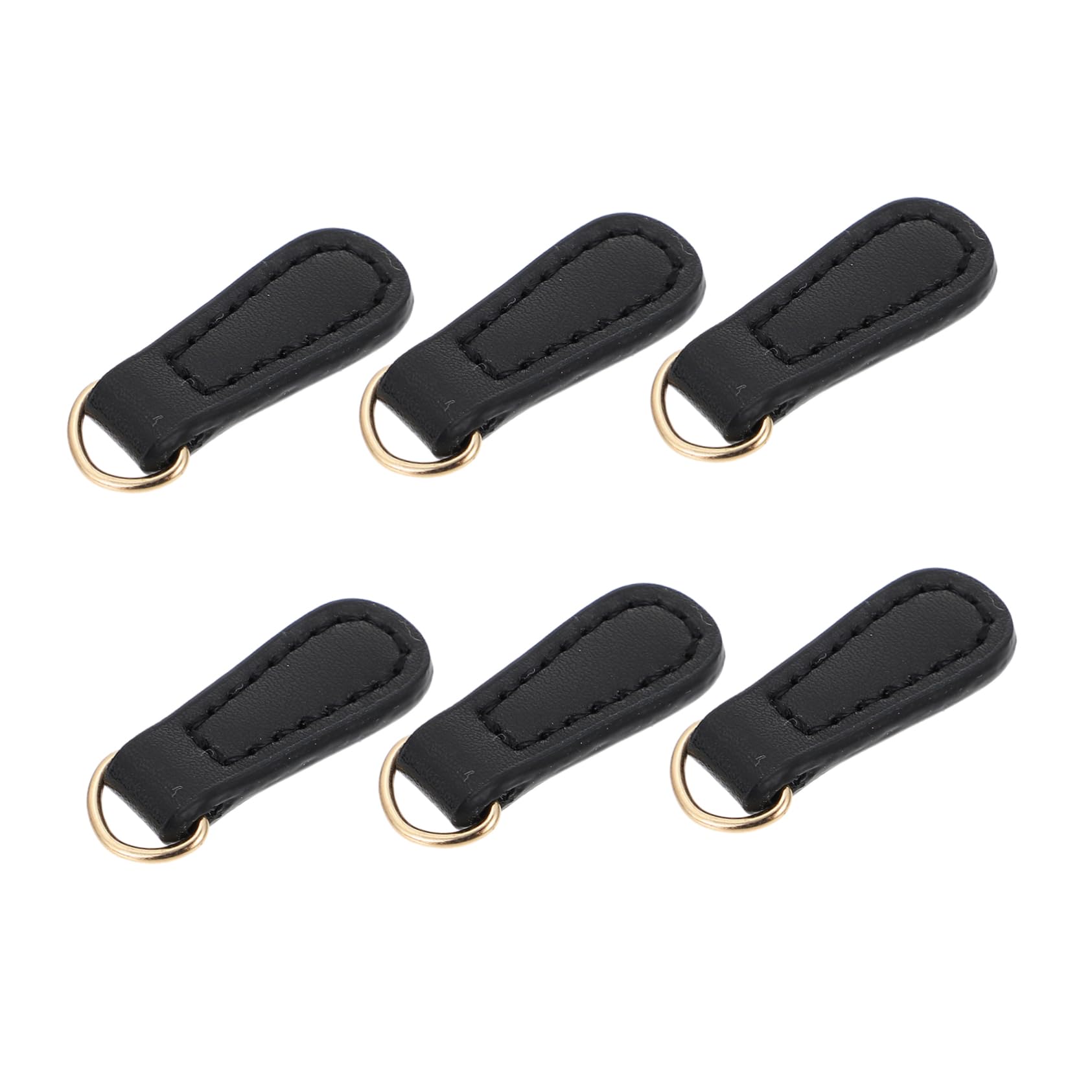 LIFKOME 6pcs Zipper Pulls for Luggage and Bag Accessories Classic Shape for Coats Jackets and Backpacks Creative Replacement Pull Tabs for Craft Lovers