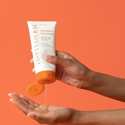 Miniatura 8 de Limpiador facial con vitamina C y crema hidratante facial con vitamina C Limpiador facial antienvejecimiento y loción facial que ilumina y reduce