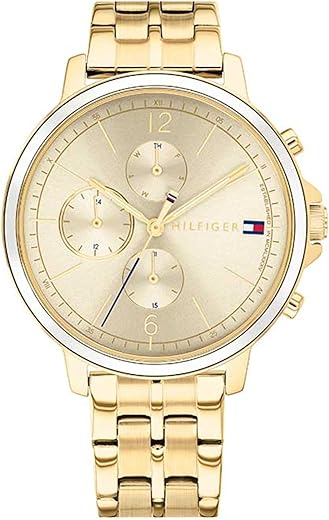 Tommy Hilfiger Analog Gold Dial Women’s Watch-TH1782189, Champagne/NCTH1782189