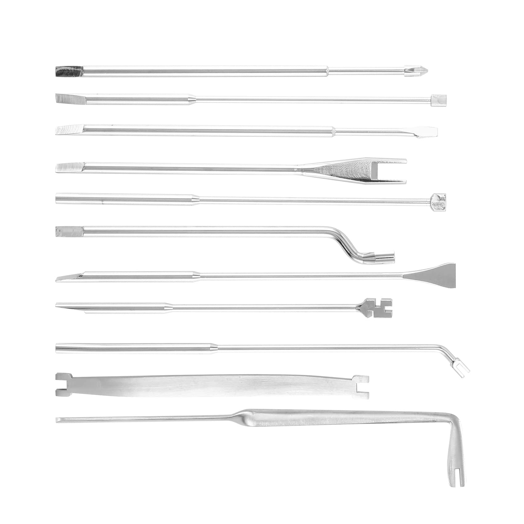 12 PièCes Kit D'Outils de RéParation de RéGlage de Piano Outil de Clé de Piano pour Machine à Cordes de Piano Outil de RéGlage de PoignéE de Piano