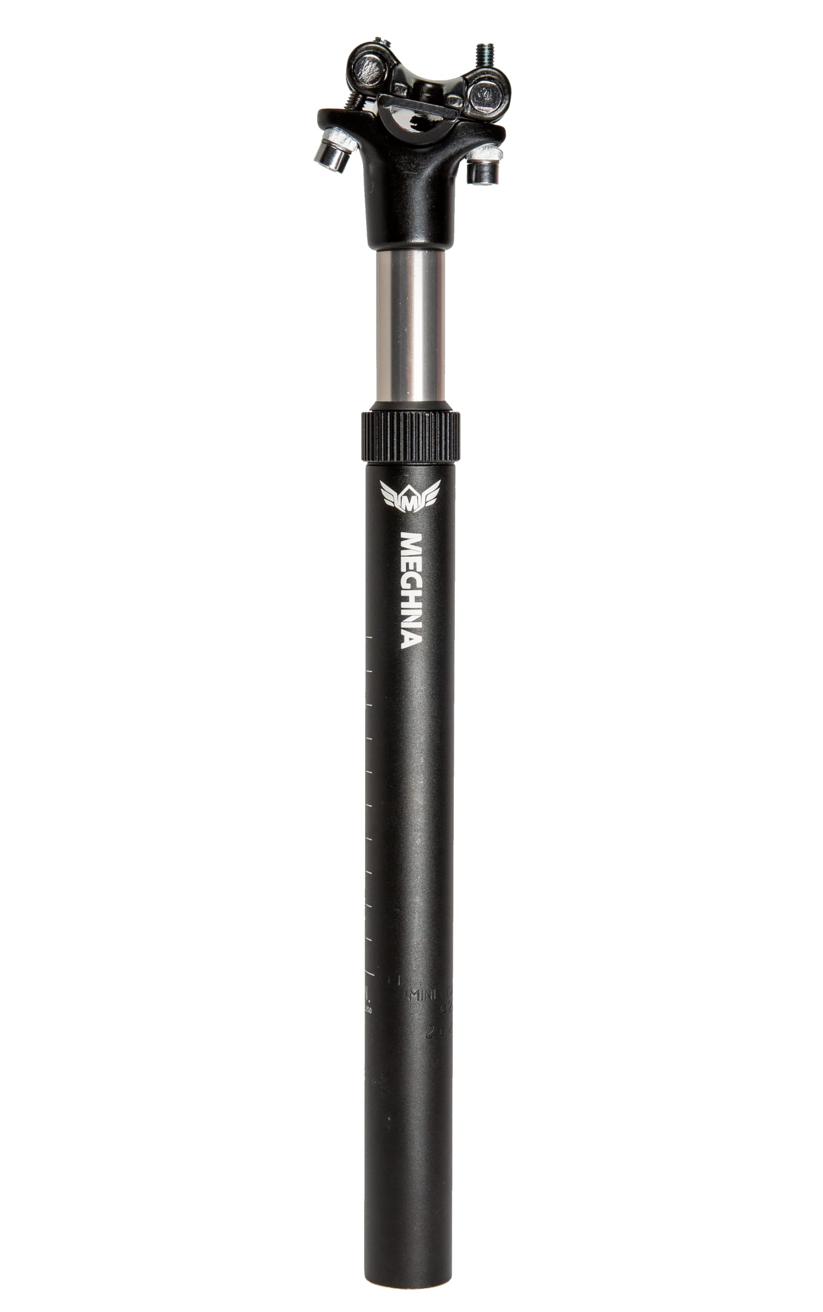 MEGHNA Bike Suspension Seatpost Shock Absorber Damper Post 27.2mm/30.8mm/31.6mm,Lightweight Aluminum Body
