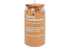 Chaos Coordinator Can Glass | Unique Thank You Gifts for Women, Boss,...