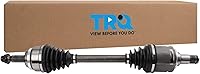 Vista 150 de TRQ Conjunto de eje CV delantero del lado del conductor o del pasajero Compatible con Subaru Crosstrek 2016-2017 2014-2015 XV Crosstrek