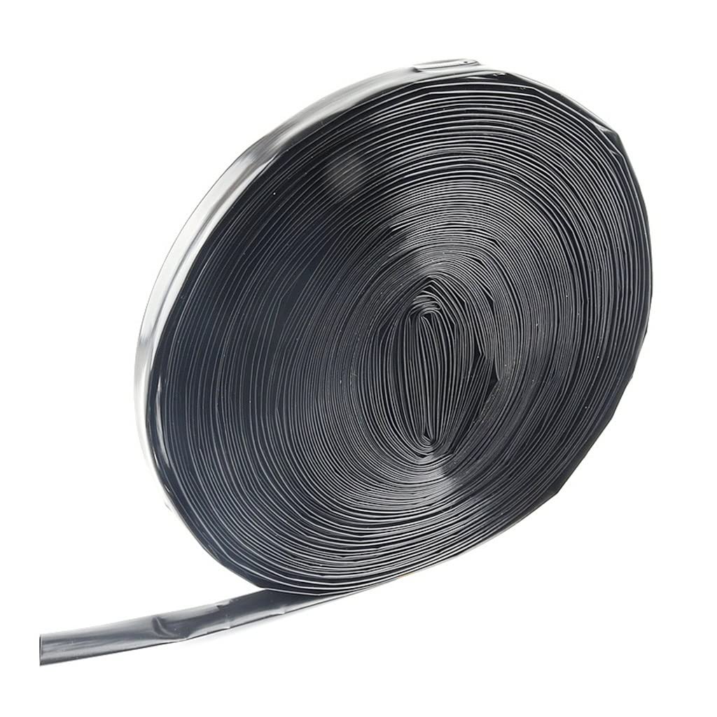 Riego con cinta de goteo: tubo plano de 16 mm, 20-100 m de longitud, solución de riego duradera, 15 cm de distancia para un riego eficiente de jardines y cultivos