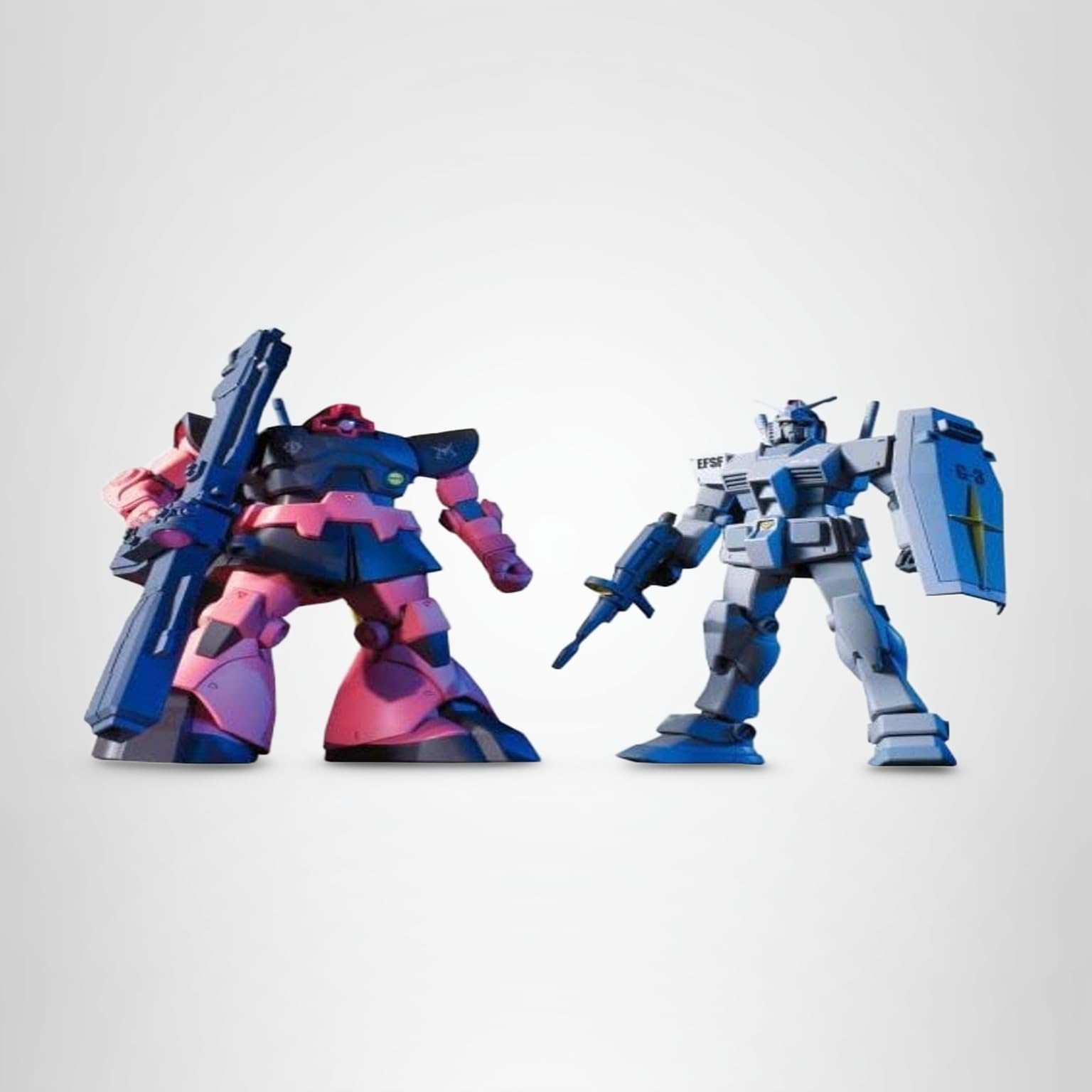 Amazon | HGUC 1/144 G-3ガンダムVSシャア専用リックドムセット （機動