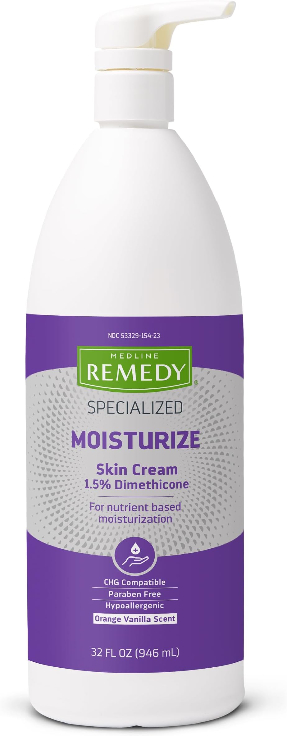 - Specialized Skin Cream (32 oz Bottle), Scented, 1.5% Dimethicone, Nourishing Moisturizer for Dry Skin, Sulfate-Free, Paraben-Free, Hypoallergenic Body Cream, Daily Lotion for Dry Skin