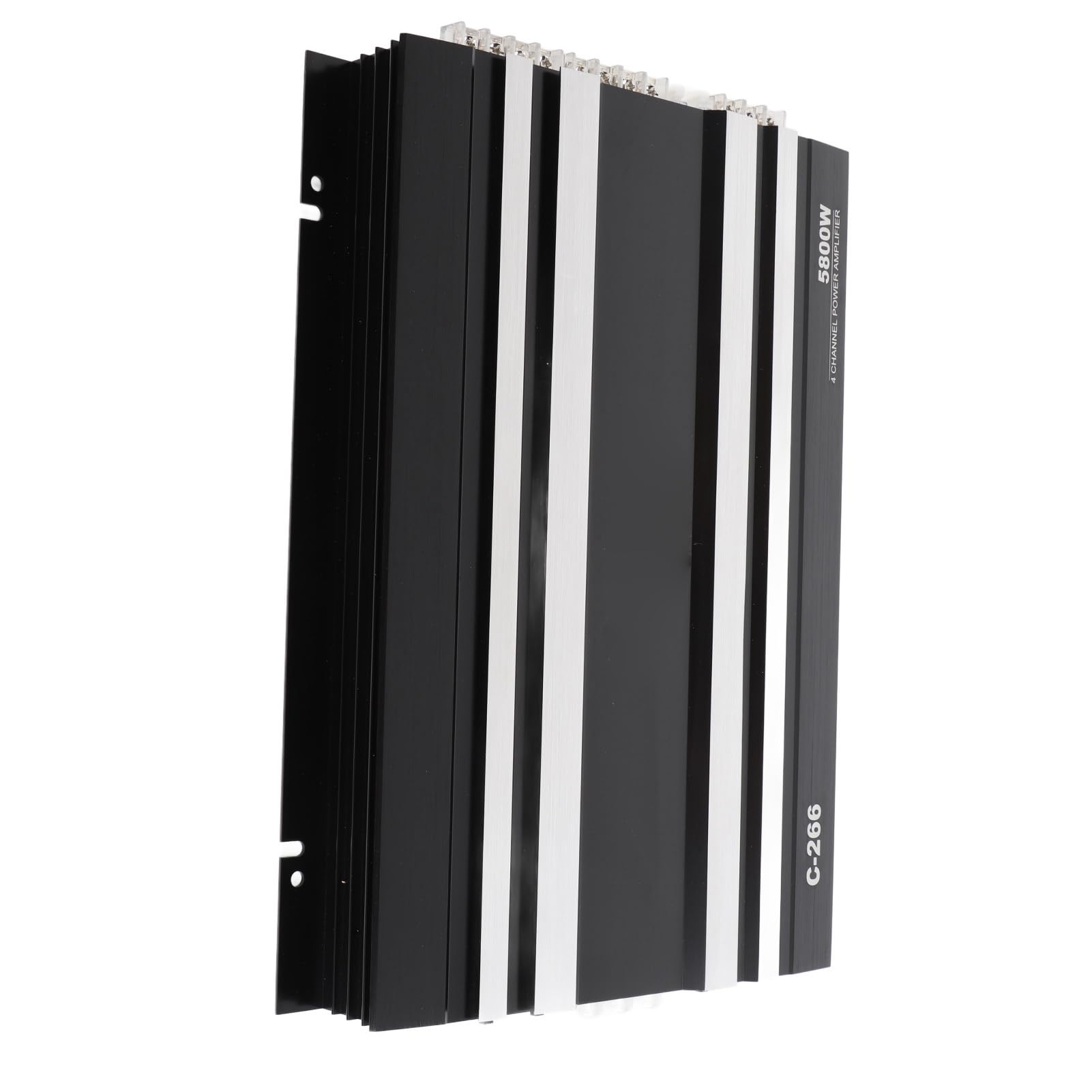 Wzmacniacz Samochodowy 5800 W, 2/4 Omów, 4-kanałowy, Wysokowydajny, Metalowy System Głośników Stosowany W Takich i Samochodowych Wzmacniaczach Samochodowych. Samochodowy Wzmacniacz stereo