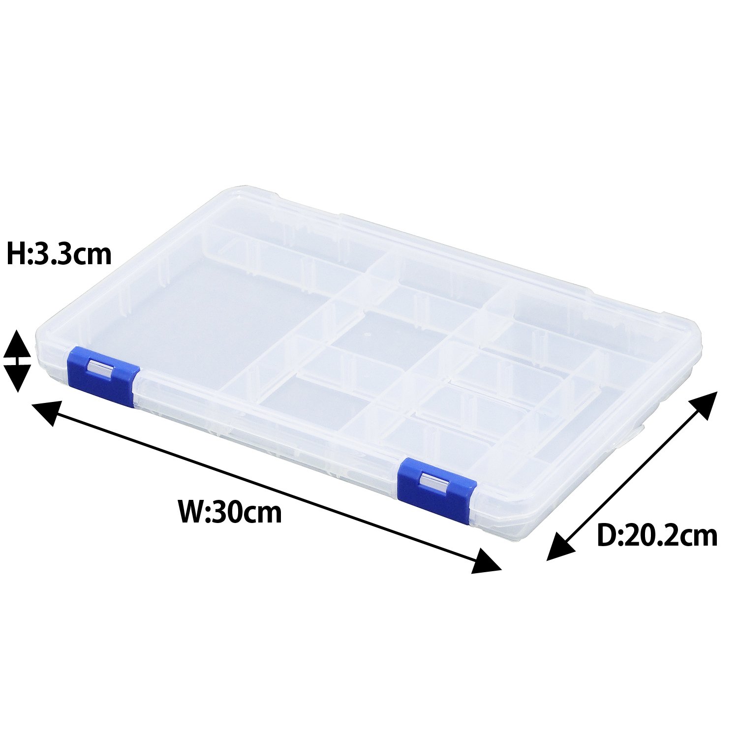 Amazon | JEJアステージ パーツストッカー 300浅型 付属仕切板10枚付き