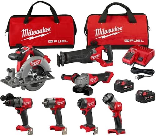 Milwaukee M18 FUEL 18V Lithium-Ion Brushless Cordless Combo Kit with