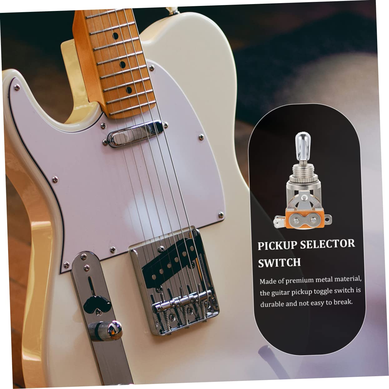 10piezas Selector De Pastillas Para Guitarra Eléctrica De Metal Vías De Fácil Instalación y Duradero Accesorio Para Cambios De Tonos