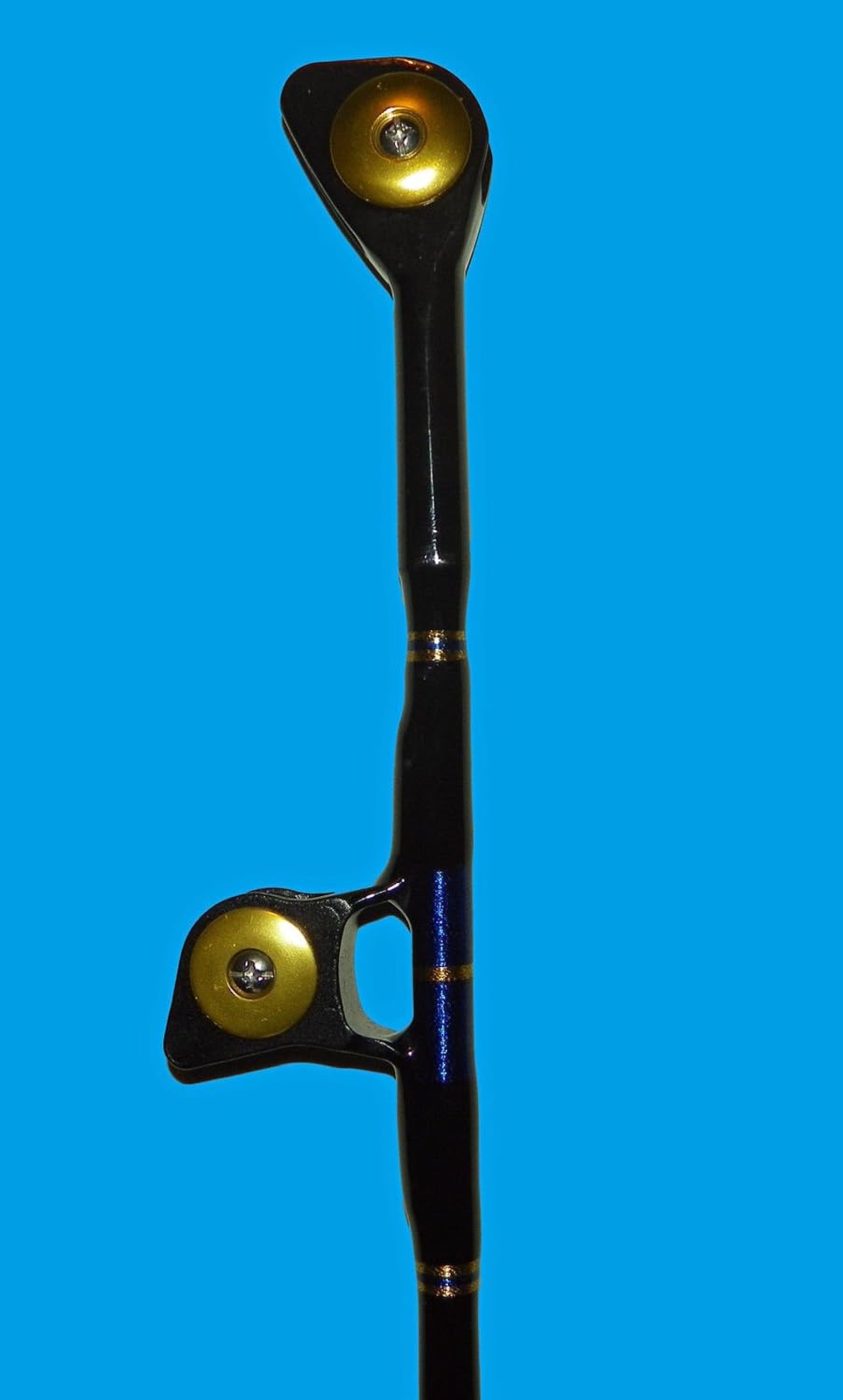 OKIAYA Venom PRO Bent Butt Fishing Rod 50-80LB. The REEPER with Eliminator PAC Bay Guides