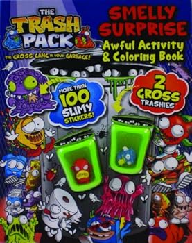 Paperback The Trash Pack Smelly Surprise Awful Activity & Coloring Book