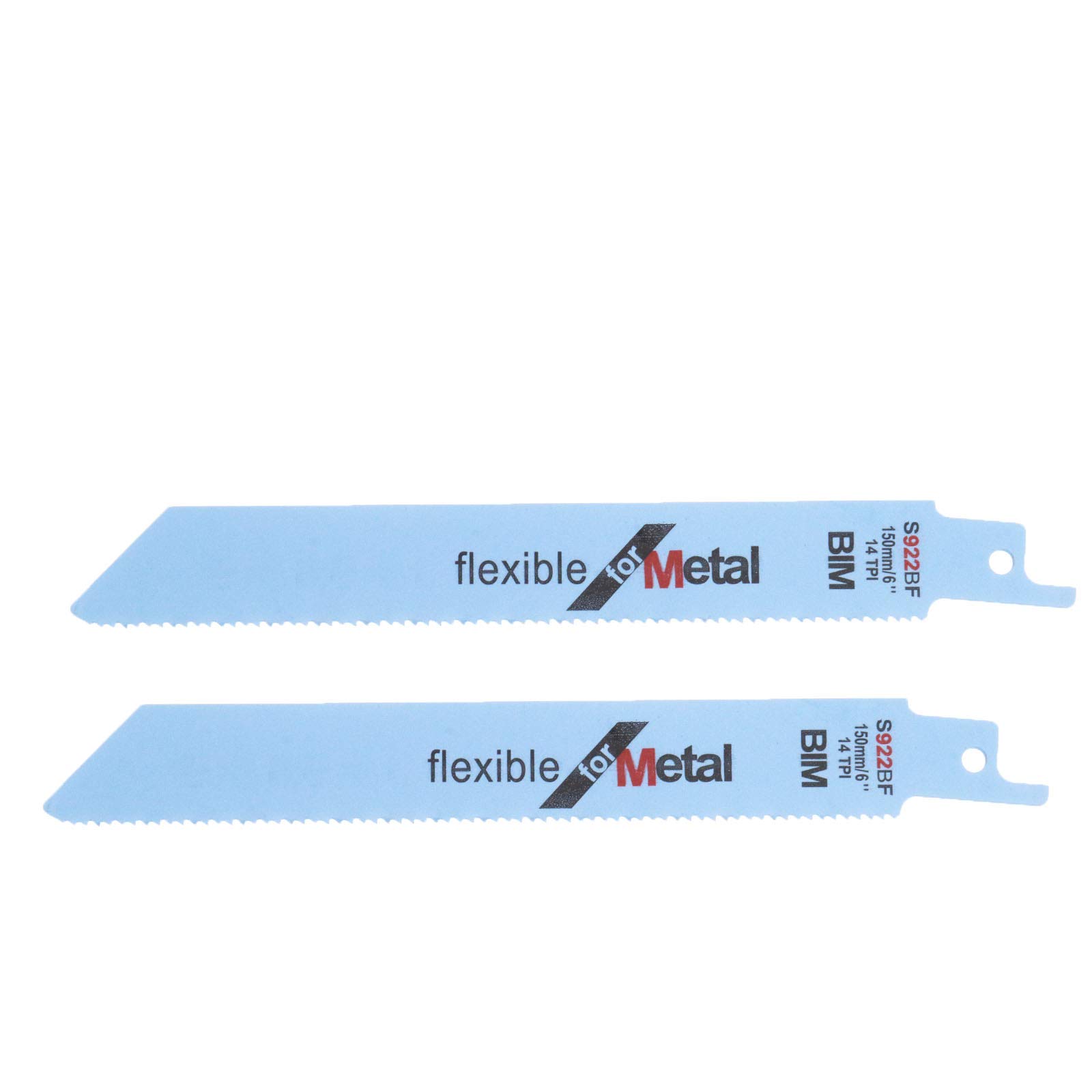 10 Lames De Scie Sabre 150mm ENET Pour Métal - Compatibles Bosch, Makita, DeWalt