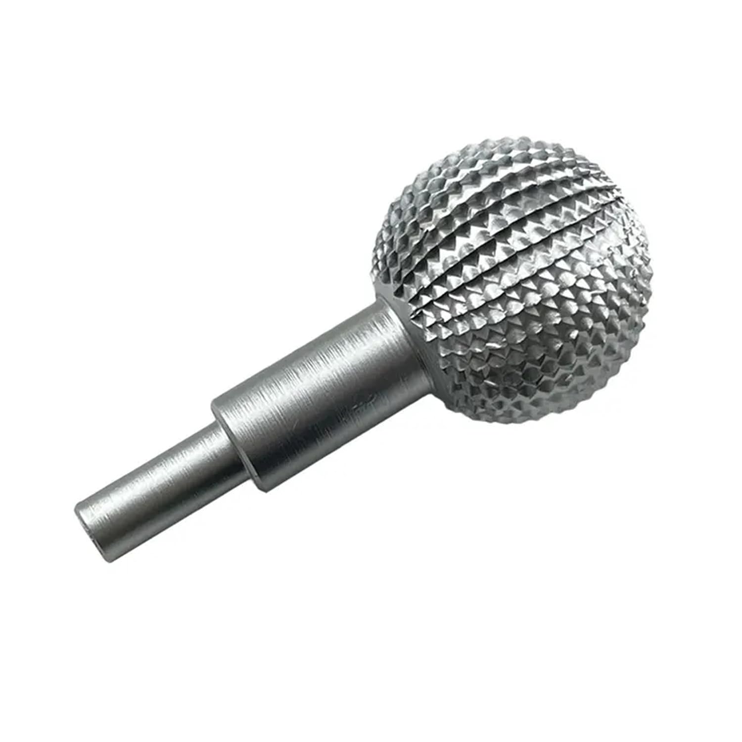 Goude Silver 41.2Mm Carbide Burr Ball Rotary Burr Ball Gouge Grinding Head For Angle Grinder For Wood Carving Grinding Polishing Engraving (Silver)