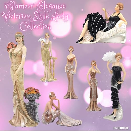 Miniatura 6 de Comfy Hour Lady Elegance Lady Collection - Figura de estilo victoriano glamoroso (dama sentada en el sofá silla)