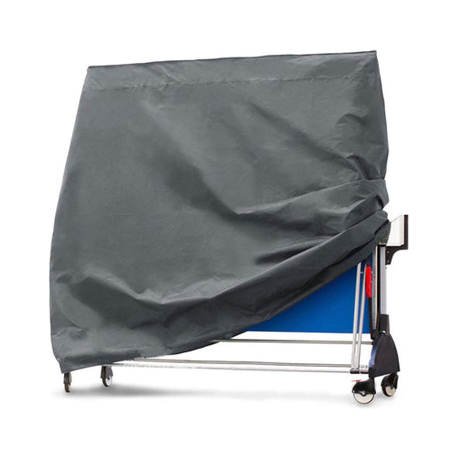 Copertura per Tavolo da Ping Pong 420D Oxford Panno Resistente Impermeabile Antipolvere Anti-Neve Portatile Copertura Protettiva per Interni 165x70x185 Cm
