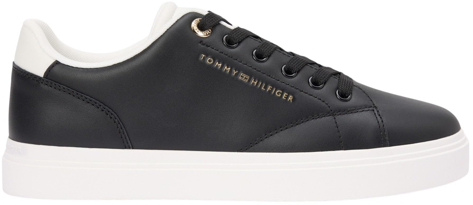 Tommy Hilfiger Damen Th Feminine Cupsole Leather Fw0fw09105 Low Top