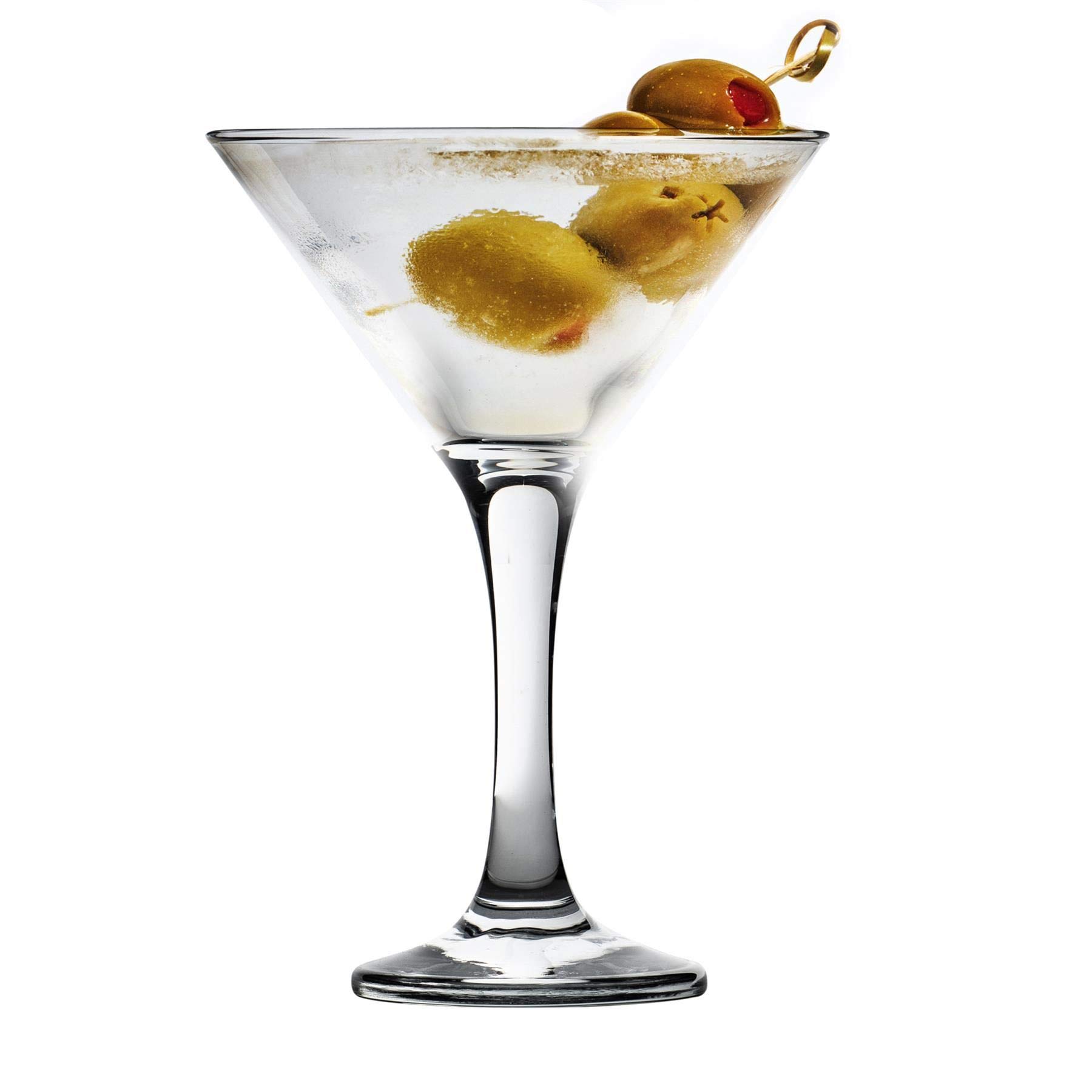 Rink Drink Verres à Martini - 175 ml - Paquet de 24 - Verres à Champagne à Pied Espresso Martini pour Cocktails, Gin, Vin pour Célébrations, Restaurant, Fêtes