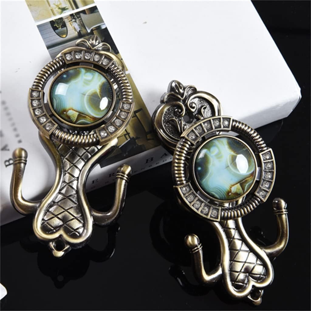 FMURY Wall Hook Wall Hook Ball Tie Hook Curtain Hook Coat Hook Hook Accessories(D)