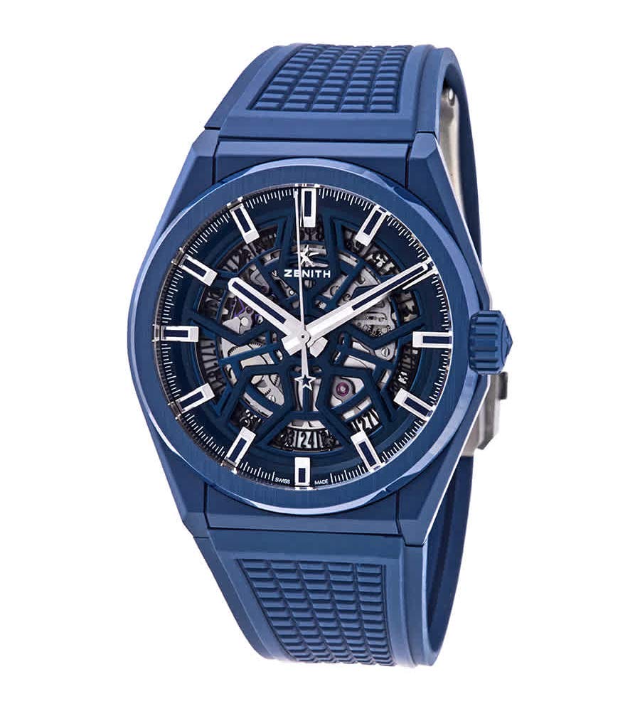 Amazon.com: Zenith DEFY Classic Blue Skeleton Dial Automatic