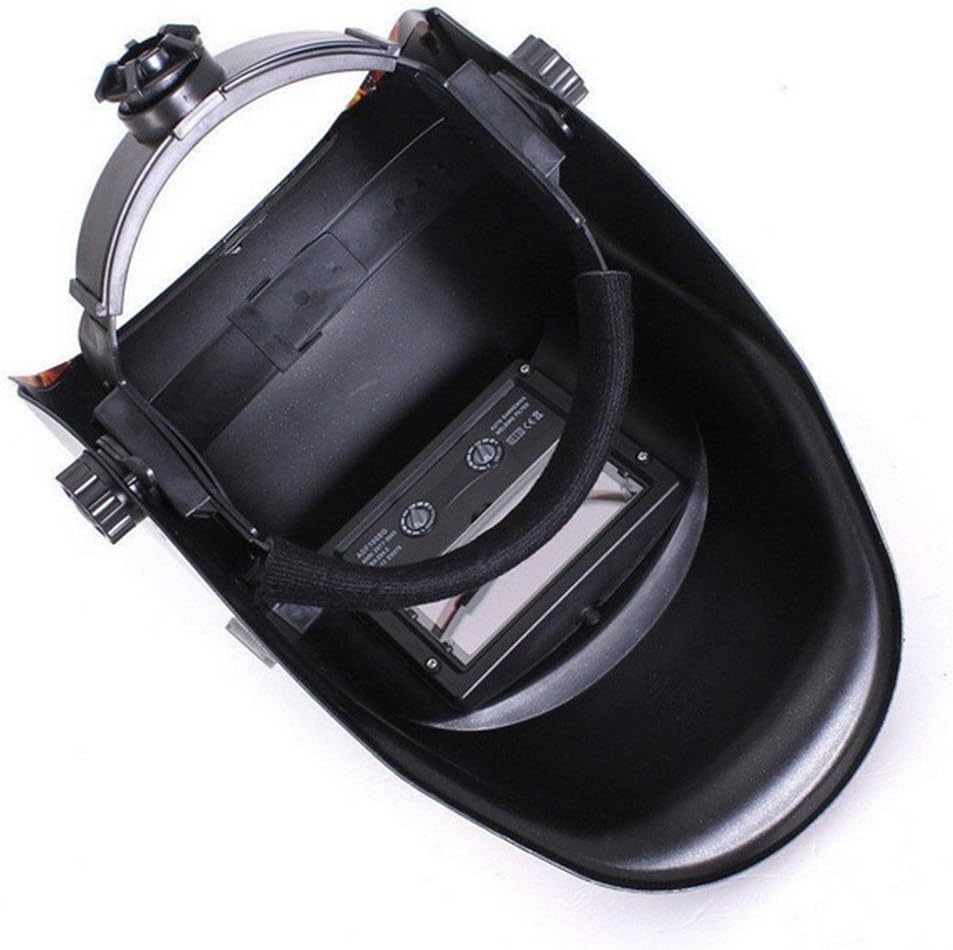 Solar Auto Darkening Solar Welding Helmet Arc Tig Mig Mask Weld Welder Lens Grinding Mask with Adjustable Shade Range (Dollar pattern)