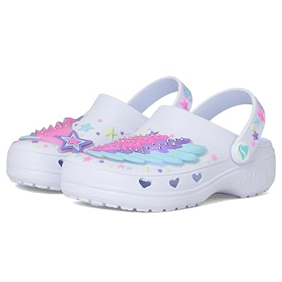 SKECHERS KIDS Sweetheart 308367L (Little Kid/Big Kid) Girls Shoes White/Multi
