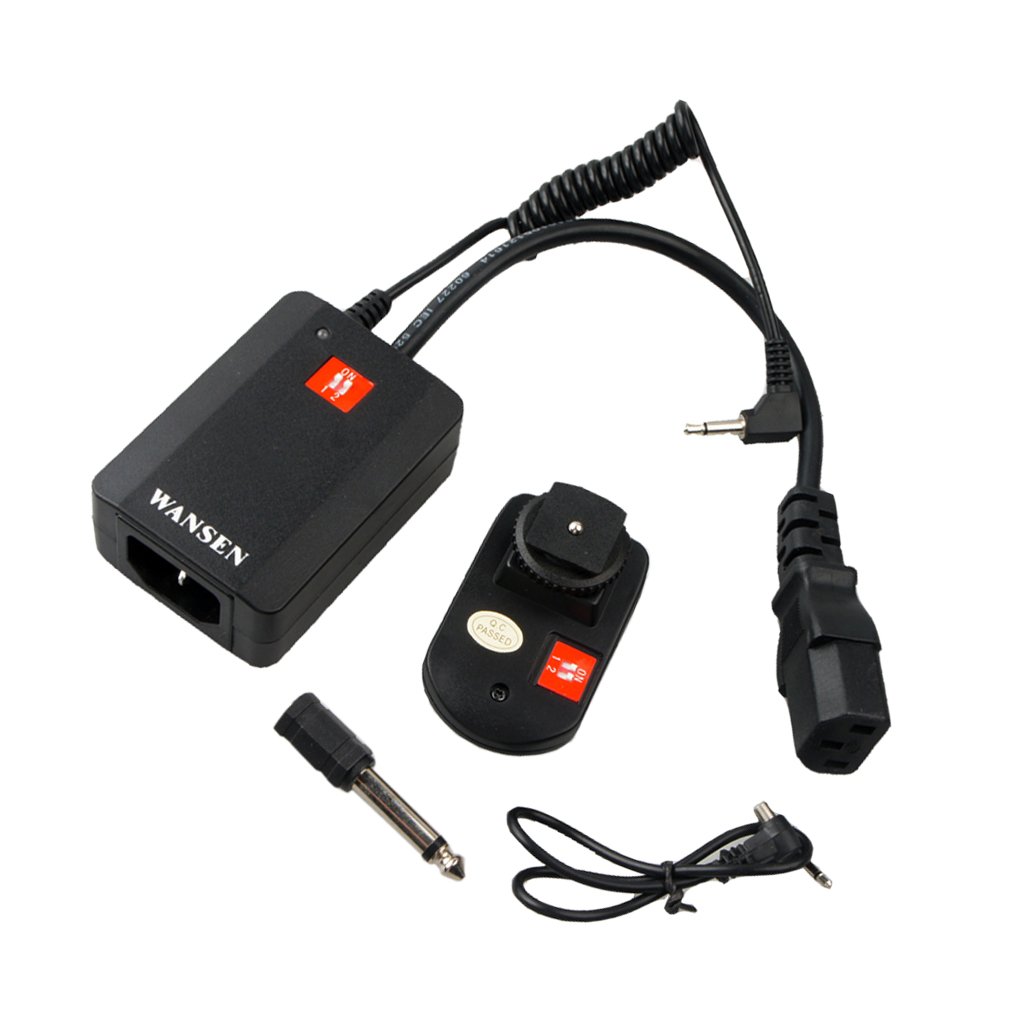 FLAWISH AC-04 4Channels Wireless Radio Flash Remote Trigger Receiver for DSLR Camera