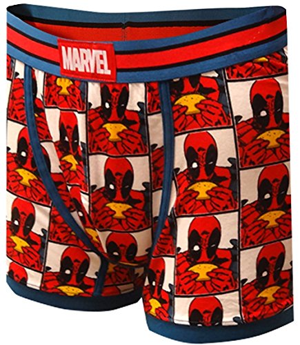 Men's Marvel Comics Deadpool Size Small Boxer Briefs