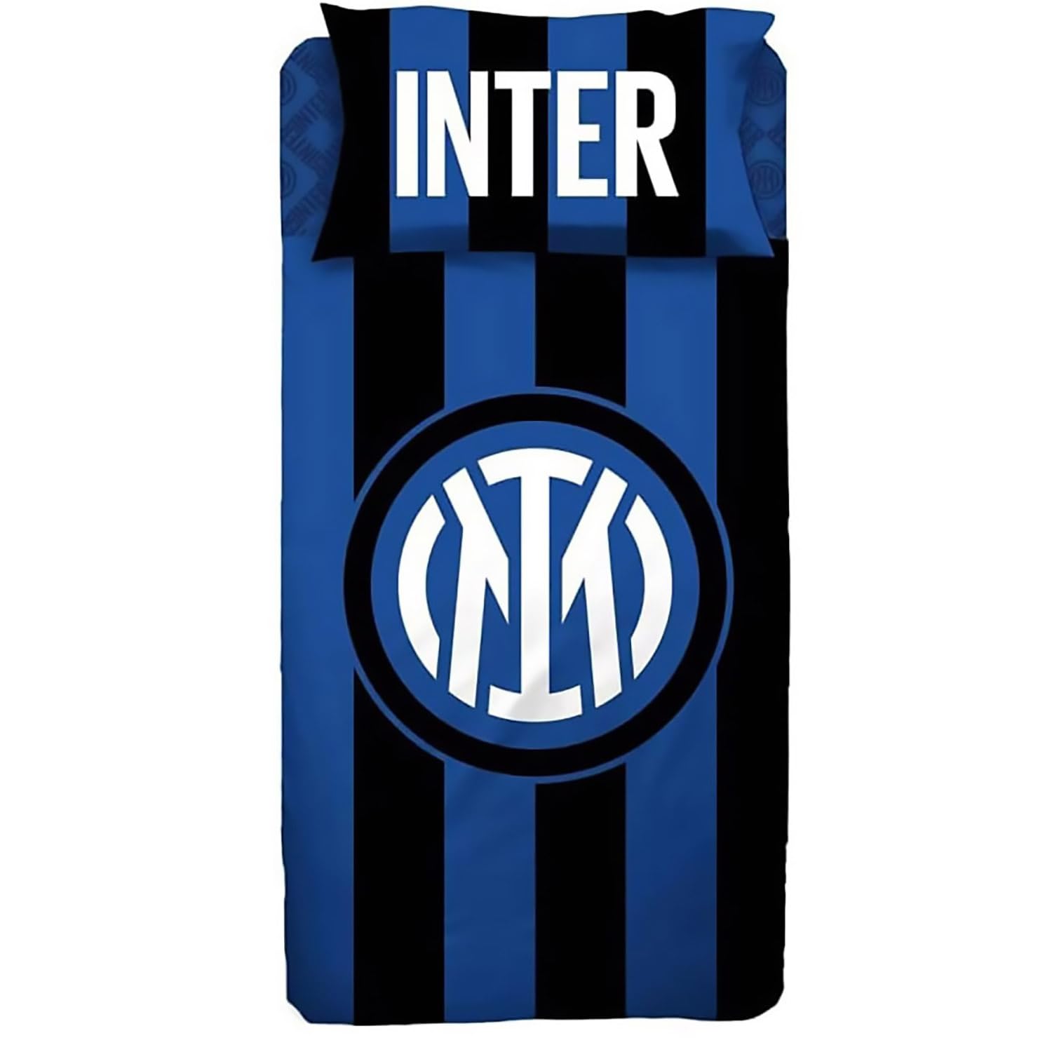 F.C. Inter | Kompletne prześcieradło 1 Plac | Logo Nowe | Oficjalny produkt
