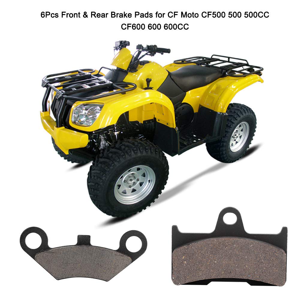 6 Sztuk Przednie i Tylne Klocki Hamulcowe do CF Moto CF500 500 CF600 600 żelazny Klocek Hamulcowy