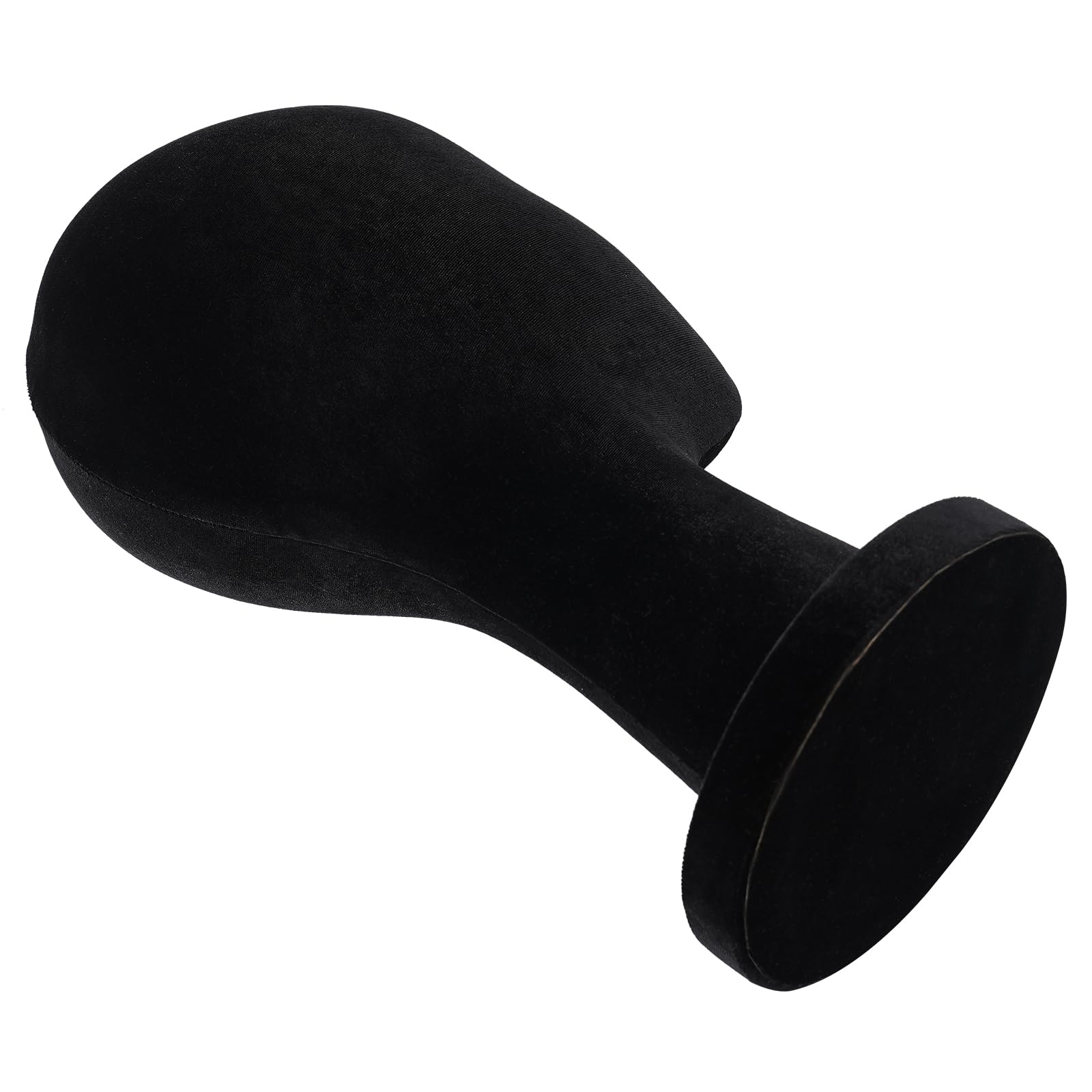 HeeBumim Female Mannequin Head with Cylindrical Base for Wigs a Non Slip Mannequin Head for Hair Salons