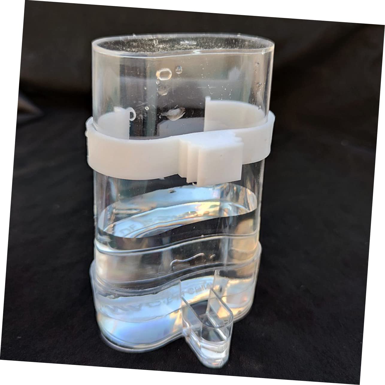 GANAZONO Distributeur Automatique d'eau pour Perroquet Distributeur de Nourriture, Abreuvoir Hygiénique pour Oiseaux, en Plastique, 12 Pièces