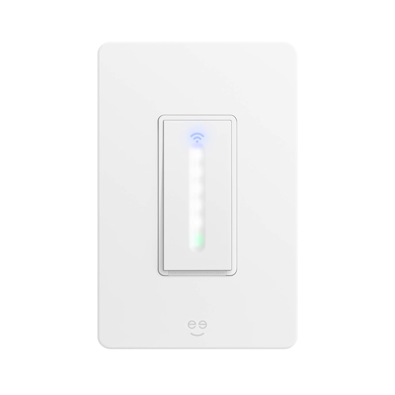 Geeni TAP+DIM Smart Light Switch, White, 1 Switch No Hub Required