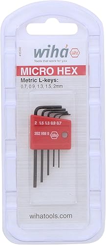 Miniatura 3 de Wiha 35392 - Juego de 5 piezas de mini llaves en L (2 unidades)