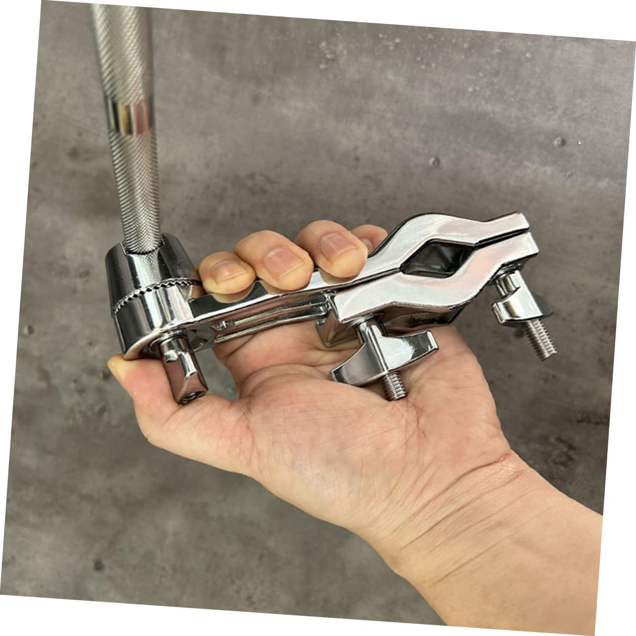 BESPORTBLE Cymbal Boom Arm Attachment Durable Cymbal Stand Part for Drums Easy to Install Music Instrument Accessory Heavy Duty Mount Holder for Professional Use
