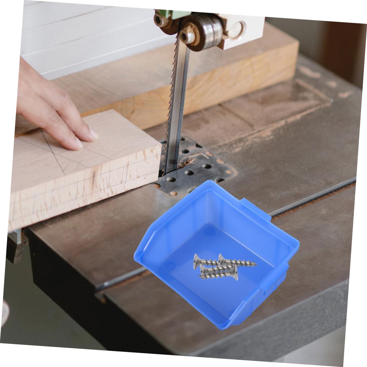 8 Pezzi Di Plastica Contenitore Organizer Impilabile Contenitore Di Stoccaggio Cucina Snack Ferramenta Scatole Di Stoccaggio Di io Scatole Di