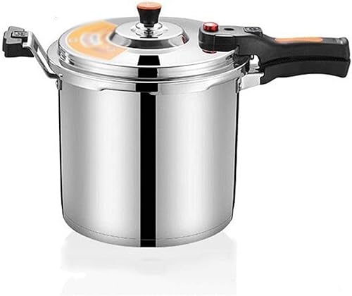 Olla a presión de acero inoxidable 304 olla de sopa olla de inducción estufa de gas para restaurantes cocina hoteles plata 10 litros